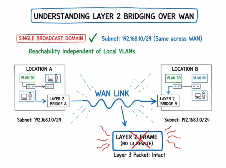 Layer 2 over WAN - Bridging