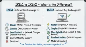 IKEv1 vs IKEv2 – What is the Difference