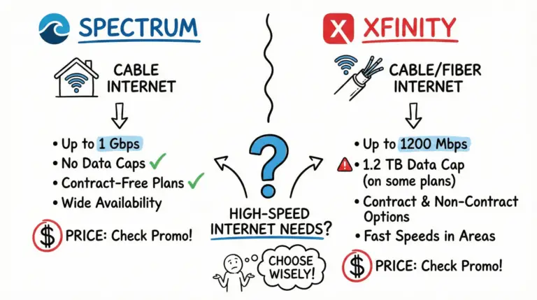 Spectrum vs Xfinity