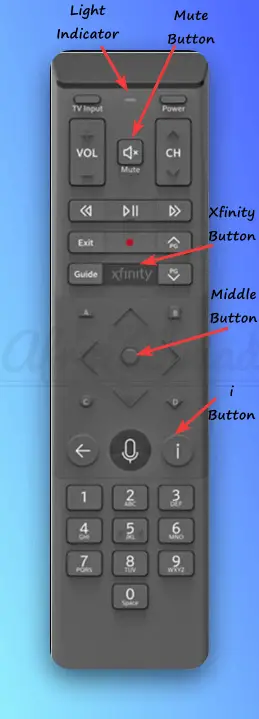 XR15 or XR16 Xfinity Remote