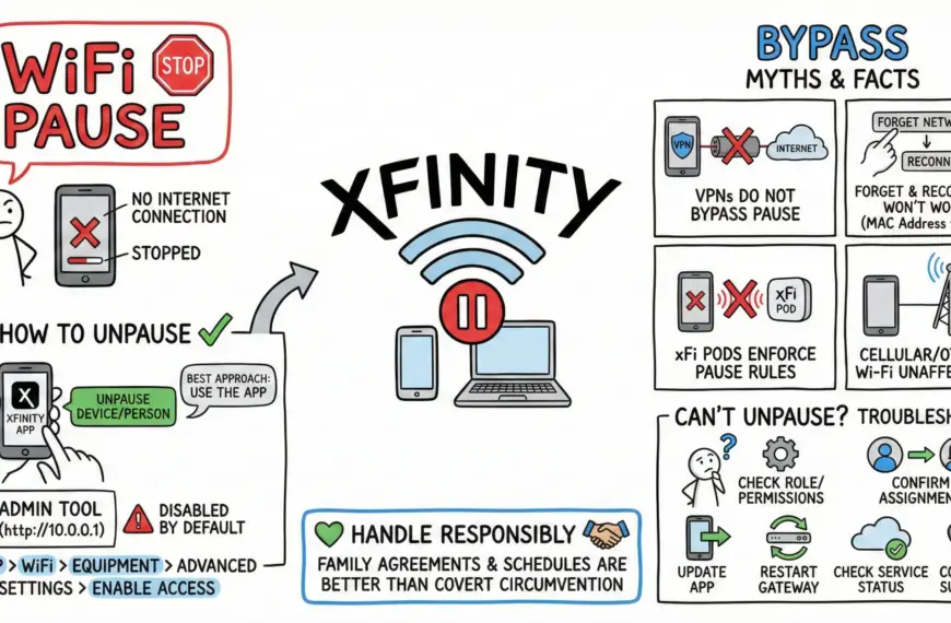 How to Bypass Xfinity Wifi Pause