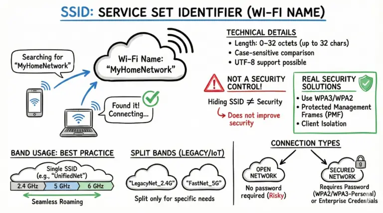 what is wifi name or ssid