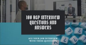 BGP Interview Questions and Answers