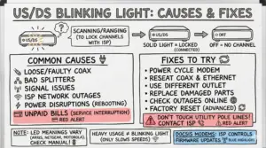 US DS Light Blinking Causes and Fixes