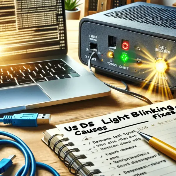 US DS Light Blinking Causes and Fixes