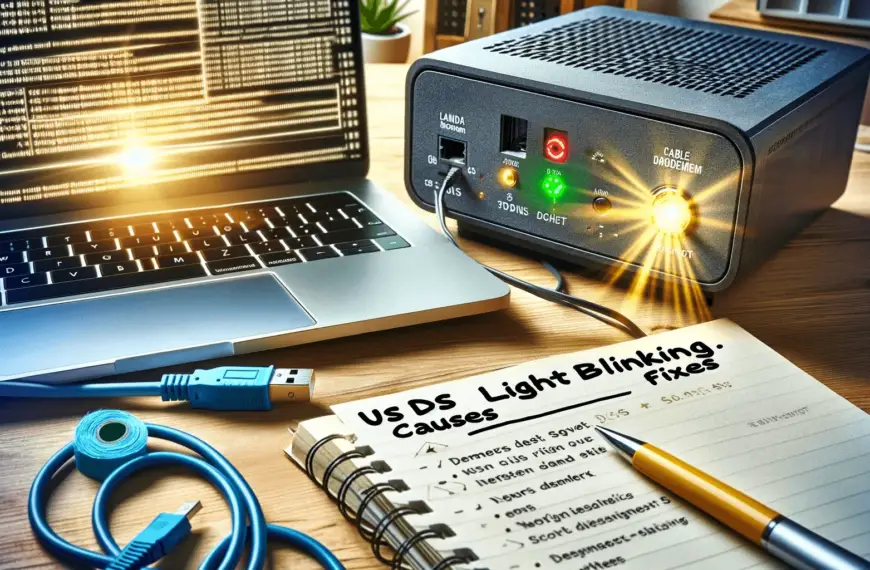 US DS Light Blinking Causes and Fixes