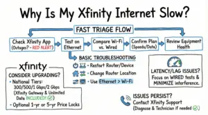 Why Is My Xfinity Internet Slow - Fixes