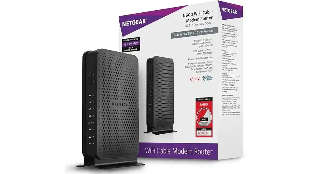certified cable modem router