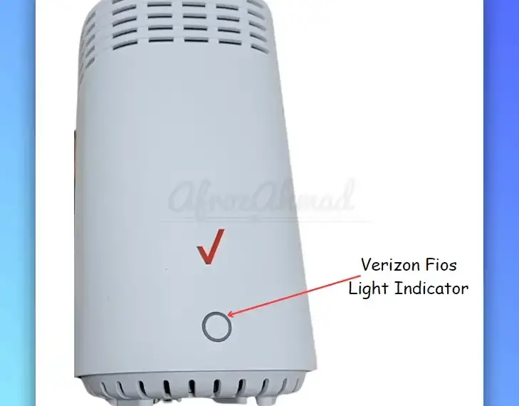 Verizon Fios Router Lights