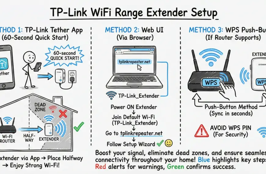 TP-Link WiFi Range Extender Setup