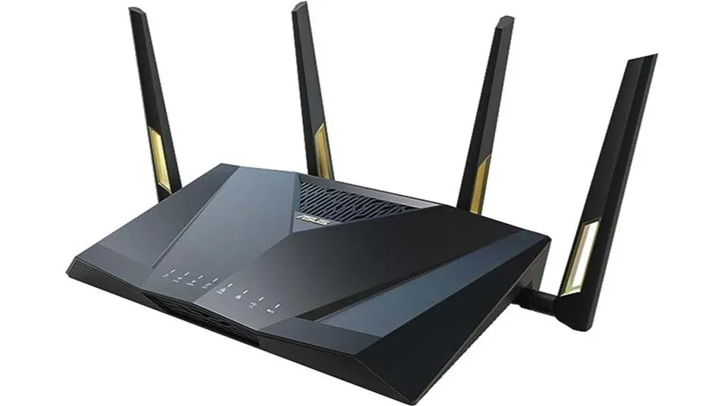 high speed dual band router