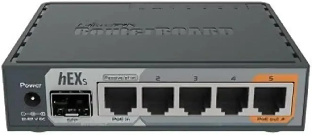 mikrotik hex s router