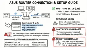 ASUS Router connection and Setup guide