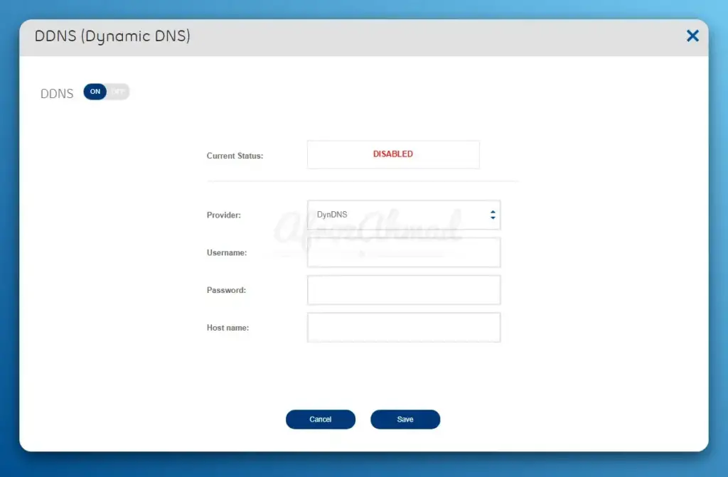 Dynamic DNS on Home Routers - Bell