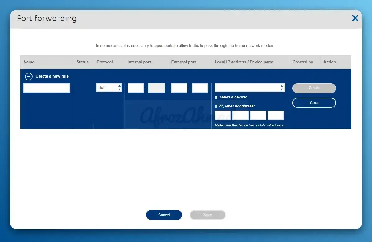 Port Forwarding Home Routers