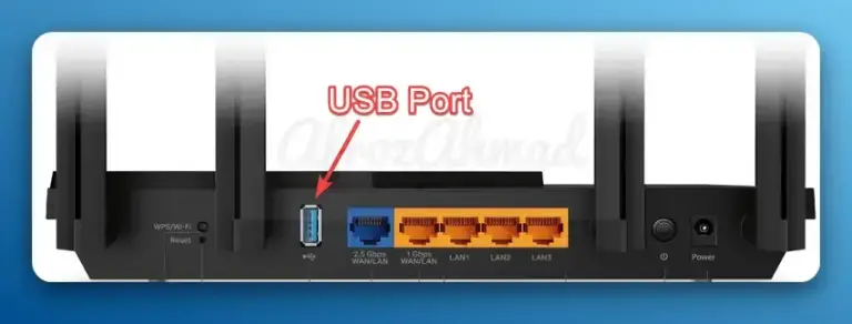 USB Port Home WiFi Router