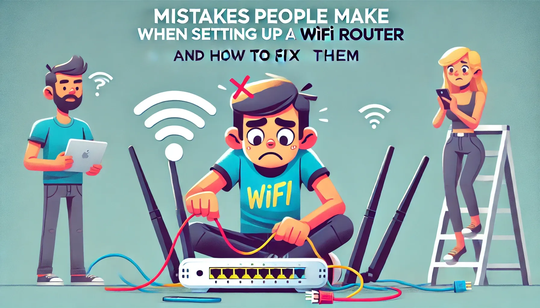 MISTAKES PEOPLE MAKE WHEN SETTING UP A WIFI ROUTER (AND HOW TO FIX THEM)