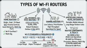 Types of Wi‑Fi Routers