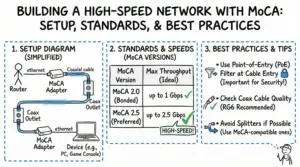 Building a High-Speed Network with MoCA Setup, Standards, and Best Practices