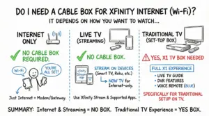 Do I Need a Cable Box for Xfinity Internet (Wi‑Fi)