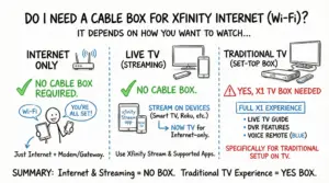 Do I Need a Cable Box for Xfinity Internet (Wi‑Fi)