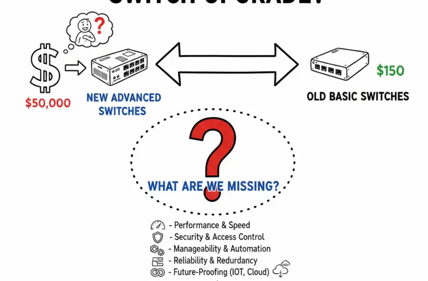 Cheap Unmanageable switch vs High end manageable switches