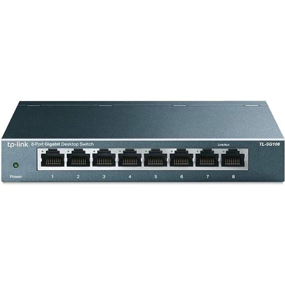 TP-Link 8-Port Gigabit Ethernet Switch (TL-SG108)