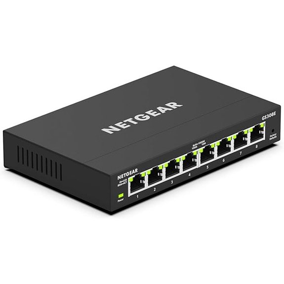NETGEAR 8-Port Gigabit Ethernet Plus Switch (GS308E)