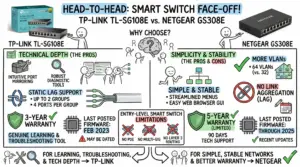TP-Link TL-SG108E vs Netgear GS308E