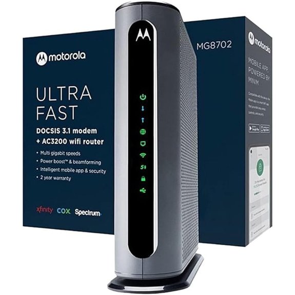 Motorola MG8702 DOCSIS 3.1 Cable Modem + Router