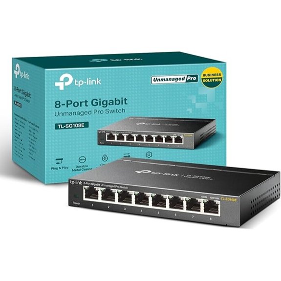 TP-Link 8-Port Gigabit Easy Smart Switch (TL-SG108E)