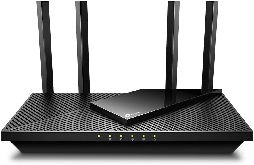 TP-Link Archer AX21 AX1800 Wi-Fi 6 router with four antennas