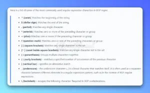 BGP Regular Expression Cheat Sheet