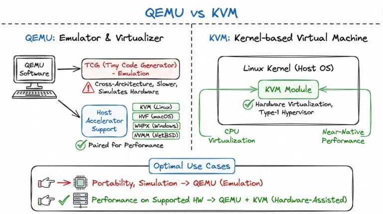 QEMU vs KVM