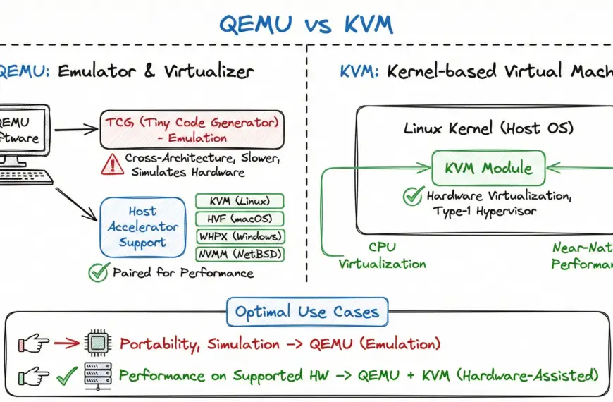 QEMU vs KVM