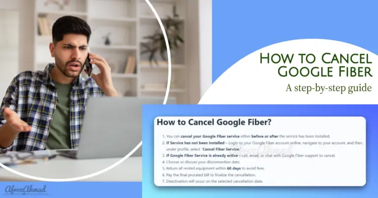 How to Cancel Google Fiber - Before or After Service Activation