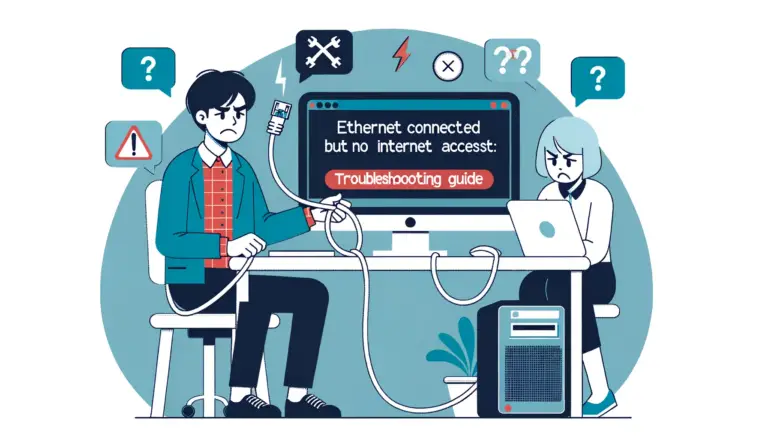 Ethernet Connected but no Internet Access