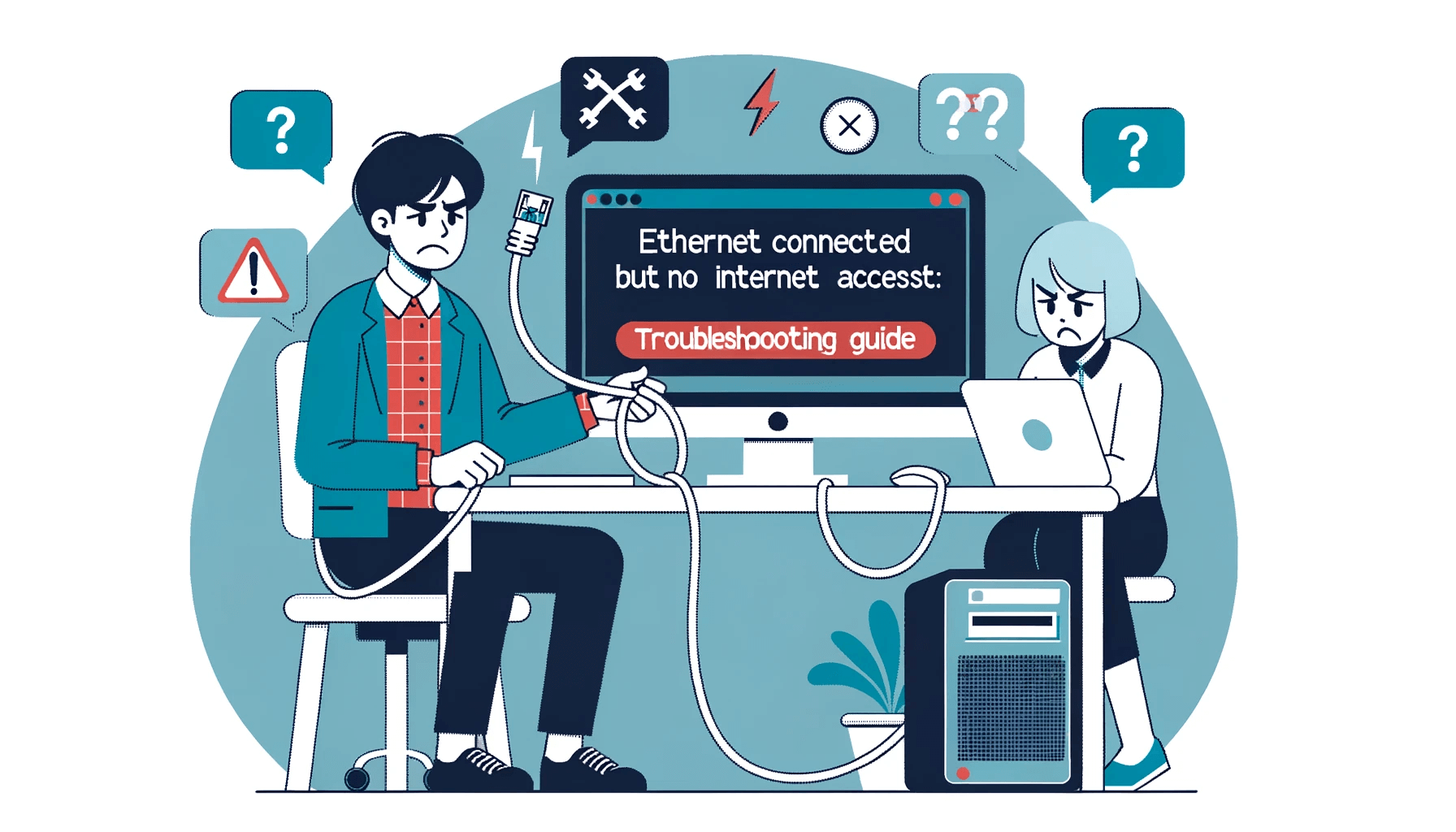 Ethernet Connected but no Internet Access