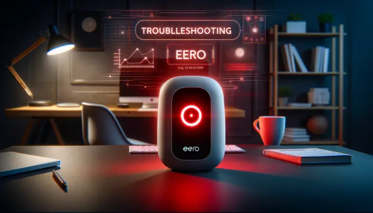 eero red light