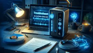 spectrum modem online light blinking white and blue