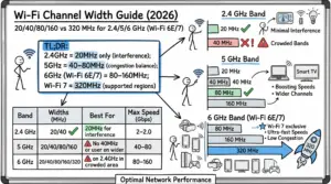 Wi‑Fi Channel Width Guide